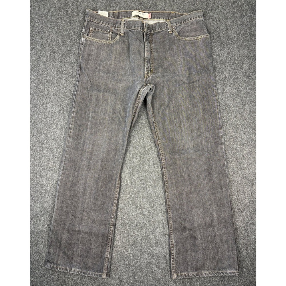 Levis 527 Boot Cut Jeans Mens 40x30 (38x29.5) Faded Black Gray Denim 100% Cotton